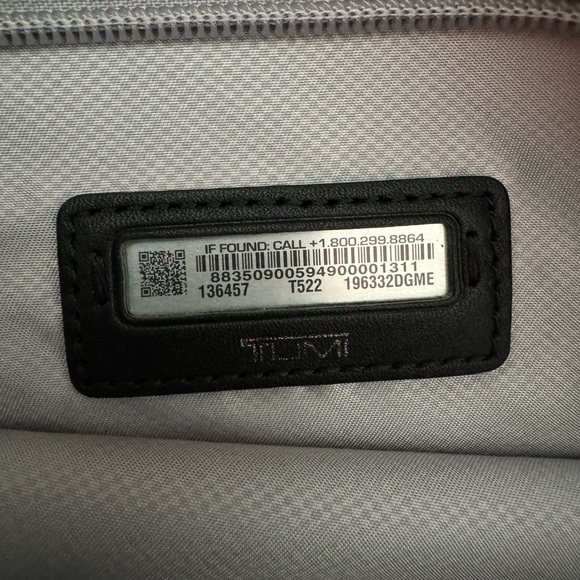 TUMI Black Nylon Sheryl Business Tote - Picture 15 of 15